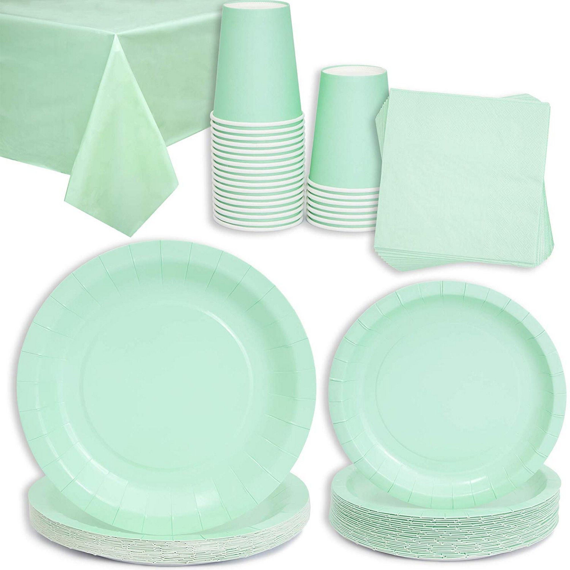 Gymnastic Party Supplies Tableware Set 24 9 Plates 24 7 Plates 24 9 oz Cups and 50 Lunch Napkins for Girls Gymnastics Star Disposable Dinnerware Olympic Gymnast Birthday Party Supplies Decorations