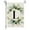 L, variant on JikouIivo Monogram Letter D Garden Flag Floral 12x18 Inch Double Sided for Outside Small Burlap Family Last Name Initial Yard Flag