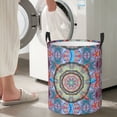 thumbnail image 6 of ZICANCN Psychedelic Art Laundry Basket Organizer - Dirty Clothes Hamper for Bathroom Kids Girls Boys Laundry Hamper Small, 6 of 8