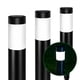 thumbnail image 3 of Cilindro Lámpara De Tierra Energía Solar 600Mah Acero Inoxidable Ip65 Impermeable Iluminación Blanca Cálida Luz De Paisaje Para Jardín Patio Patio Trasero Césped Sweethay HA013930-00, 3 of 6