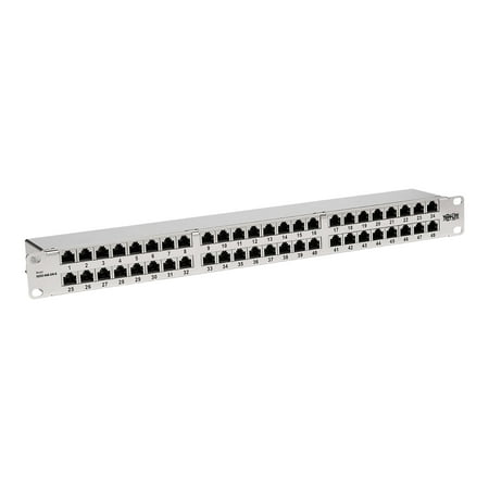 UPC: 0037332236173 | Tripp Lite Cat5e/Cat6 48 Port RJ45 1U Shielded Krone Patch Panel N252048SHK