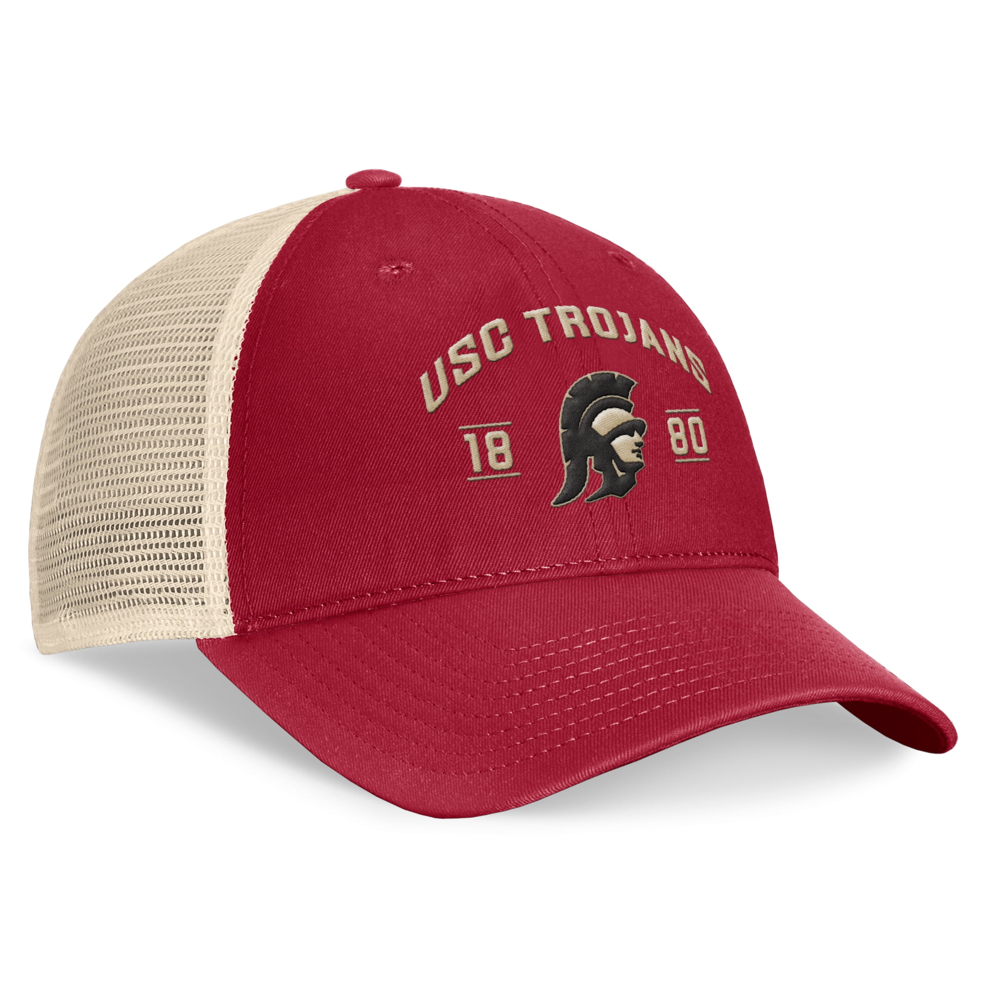 Men's Top of the World Cardinal USC Trojans Heritage Waylon Trucker Adjustable Hat
