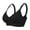 Black, variant on Women Bras 40 Buttery Soft Wireless Full Coverage Stretch Comfort Strap Shaping Chest