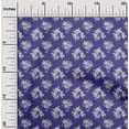 thumbnail image 2 of oneOone Cotton Poplin Twill Violet Fabric Floral Dress Material Fabric Print Fabric By The Yard 56 Inch Wide, 2 of 4