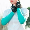 thumbnail image 4 of ROCKBROS-Manguitos de ciclismo de seda de hielo, calentadores de brazo transpirables y de sensación fresca para correr, pescar, Fitness, baloncesto, deportes al aire libre, 4 of 5