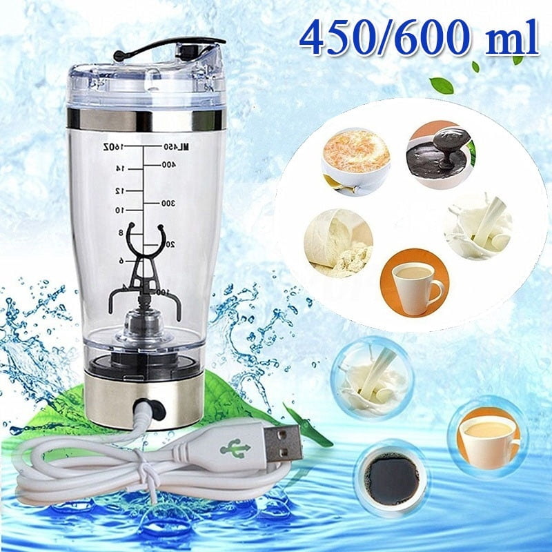 450/600 ML Protein Powder Automatic Stirring Cup Vortex Tornado Protein