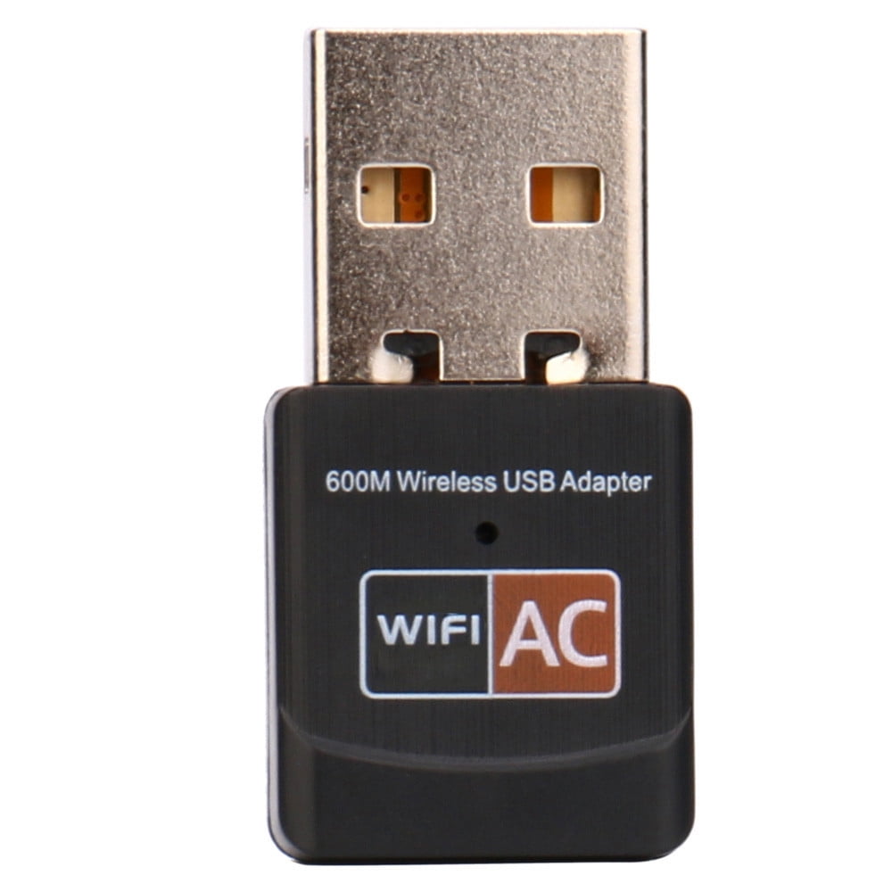 600 Mbps Dual Band 2.4/5Ghz Wireless USB WiFi Network Adapter LAN Card 802.11AC 