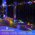 thumbnail image 3 of Guirnalda de luces LED Weillsnow 500 LED para exteriores, 50 m, multicolor, resistente al agua, 3 of 9