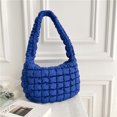 thumbnail image 3 of Bolso para Las Axilas Nuevo Bolso Hombro Bolso Nube Bolso Chaqueta Plisada (azul Oscuro), 3 of 9