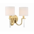thumbnail image 5 of Craftmade Lighting - Fortuna - 2 Light Wall Sconce In Traditional Style-11, 5 of 6