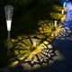 thumbnail image 4 of Luces solares para exteriores IP67 LED impermeables que cambian de color y blanco cálido | Luces brillantes de camino de jardín con energía solar | Luz de estaca de plástico para patio | 15.75, 4 of 7