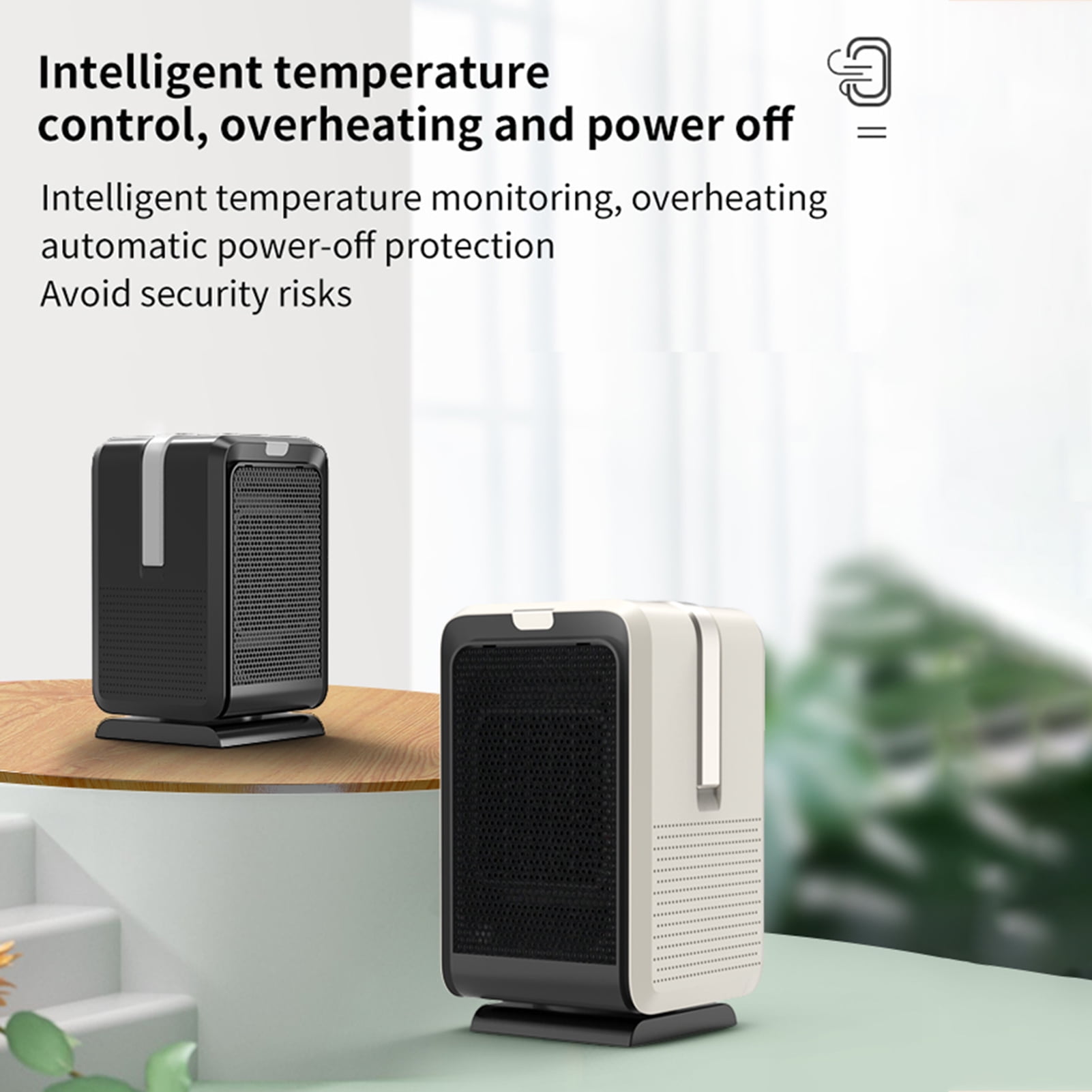 Electric Heater Desktop Heater Household Fast Heating Silent Heater Remote  Control | Walmart Canada