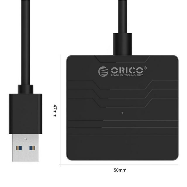 Adaptador De Controlador De Disco Duro Orico Usb 3,0 A Sata, Convertidor De Cable De Ordenador De Supervelocidad De 2,5 Pulgadas Para Estación De Acoplamiento Hdd Cateissary EL010368-00