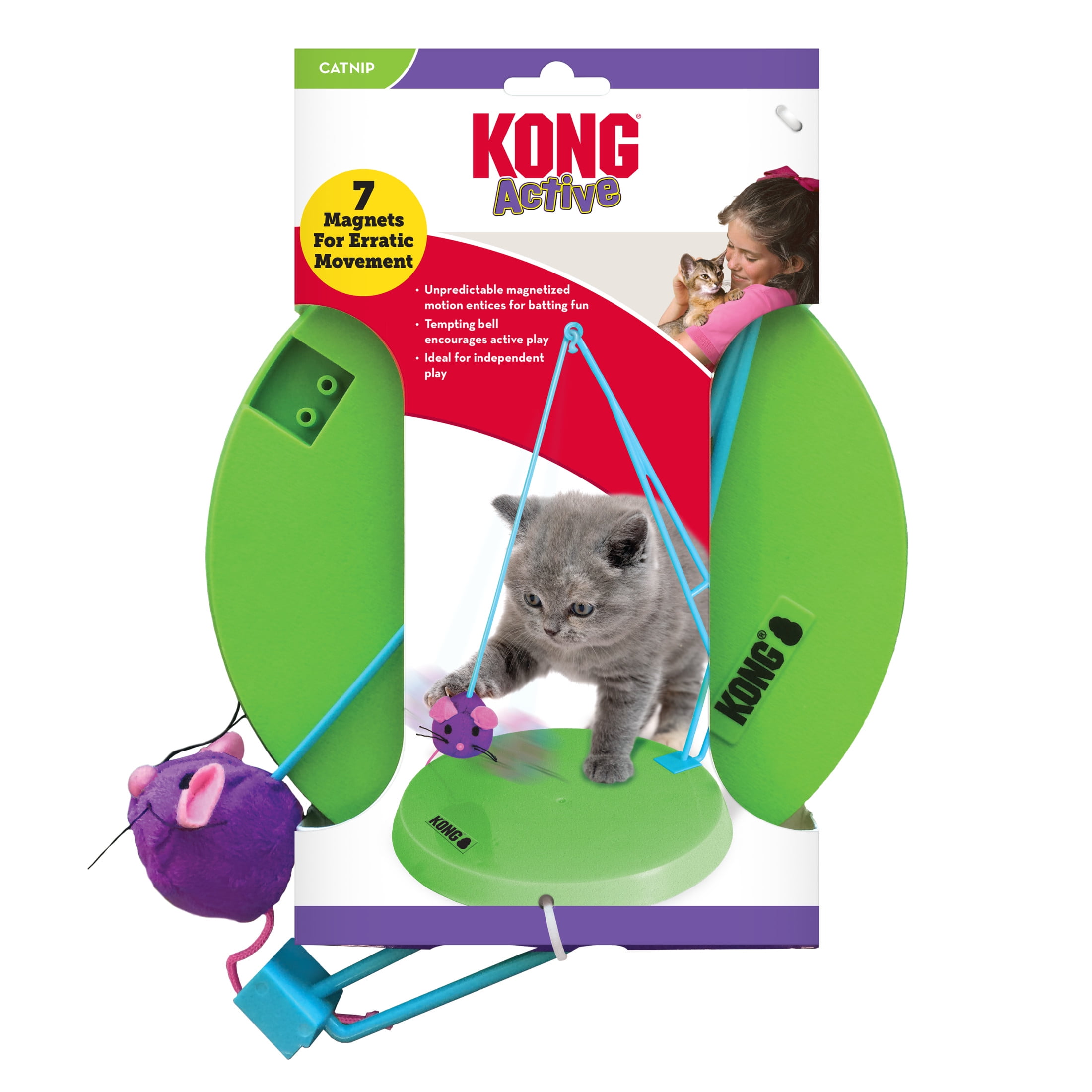 KONG® Active Sway 'n Play Cat Toy for Hunting and Chasing Play