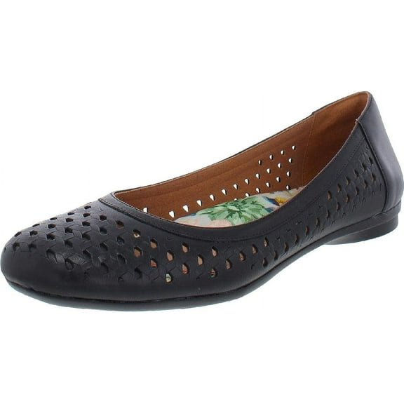 Cobb Hill Women's Maiika Woven Black Ballet Flat 7N