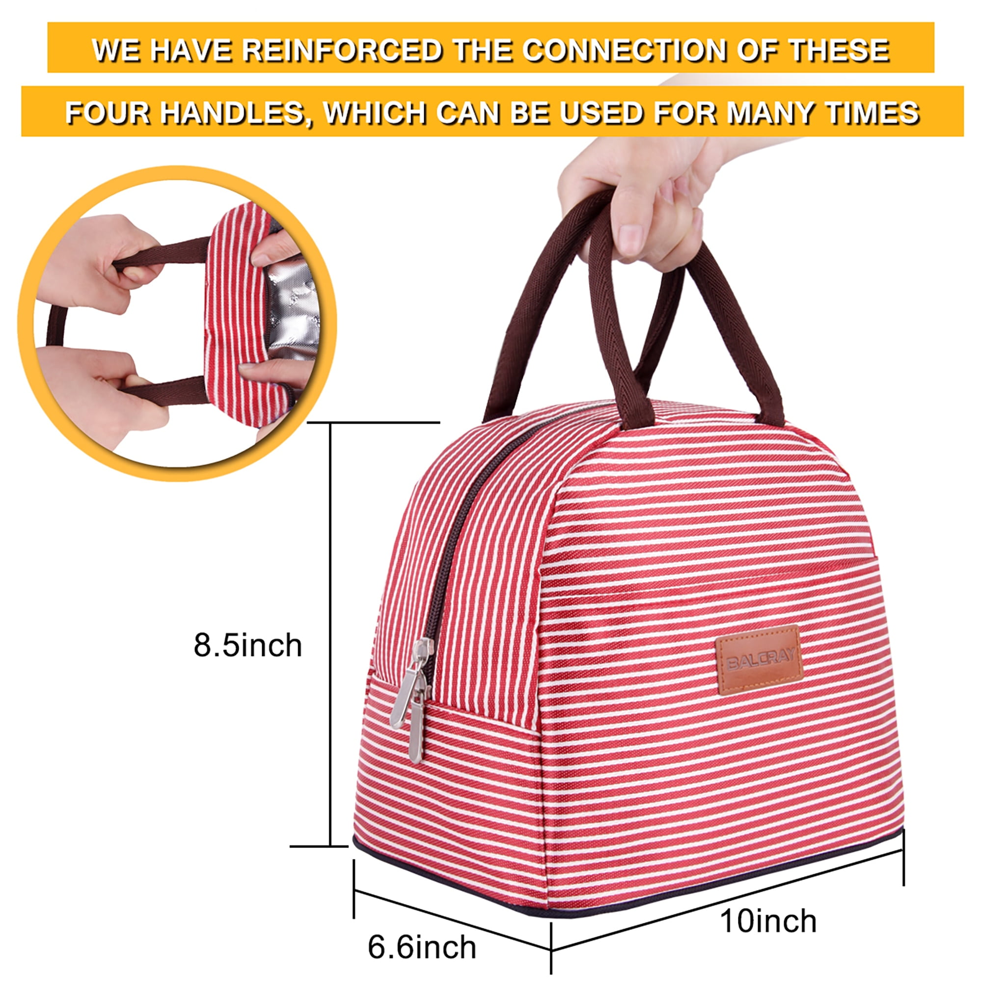 foil insulated lunch bags