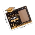 thumbnail image 2 of FONDOTIN Graduation Wooden Photo Frame Elegant Table Centerpiece For Graduation Decoration, 2 of 5