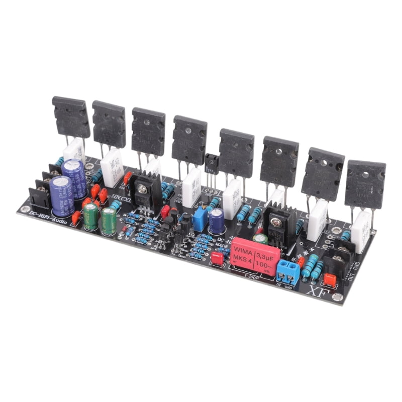 Professional Mono 400W Amplifier Double Stage Electric Designs for Powerful Bass