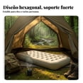 thumbnail image 4 of Abbraccia Colchón inflable automático para camping, cama de aire portátil, diseño hexagonal, varias opciones de tamaño, 4 of 6