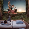 thumbnail image 2 of QualitChoice 60-120Inch Portable Foldable Projector Screen Home Theater Outdoor Movie white 1388x807mm, 2 of 6