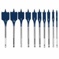 thumbnail image 1 of shiyou-BOSCH DSB5010 Daredevil 10-Piece Standard Spade Bit Set w/Full Cone Threading and Spurred Tip, Blue, 1 of 4