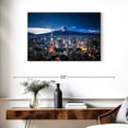 thumbnail image 3 of Elephant Stock Tokyo Skyline Cityscape Wall Art - Horizontal Canvas Wall Art - Living Room Wall Decor - Places Canvas - Blue And White Decor - 36" x 24", 3 of 6