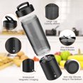 thumbnail image 6 of Suodoka 16 oz Portable Blender for Shakes & Smoothies, Magnetic USB Rechargeable Personal Blenders, Mini Juicer Mixer with Handle Lid for Carrying, Black, 6 of 7