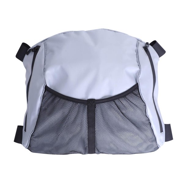 Eigraketly Kayak Bolsa de malla Bolsa de almacenamiento Asiento trasero Bolsillo Barcos Raya reflectante Deportes acuáticos Gris