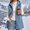 Solid Colors, variant on Valufy Women's Hooded Fleece Vest, Button Down Sleeveless Sherpa Gilet with Pockets, Mid-Length Loose Fit Warm Outerwear