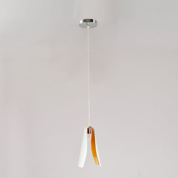 Simple And Elegant G9 -1 Head Chandelier 40W Modern Creative Chandelier(white)