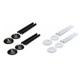 thumbnail image 3 of Unatoiry Plastic Radiator Pipe Covers Pipe Fittings Accessories Hole Ring Pipe Fittings Pipe Covers Sleeve white, 3 of 6