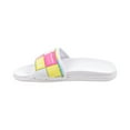 thumbnail image 4 of Fila Drifter Lux Patchwork Women's Slide Sandals White-Multi 5sm01554-199, 4 of 6