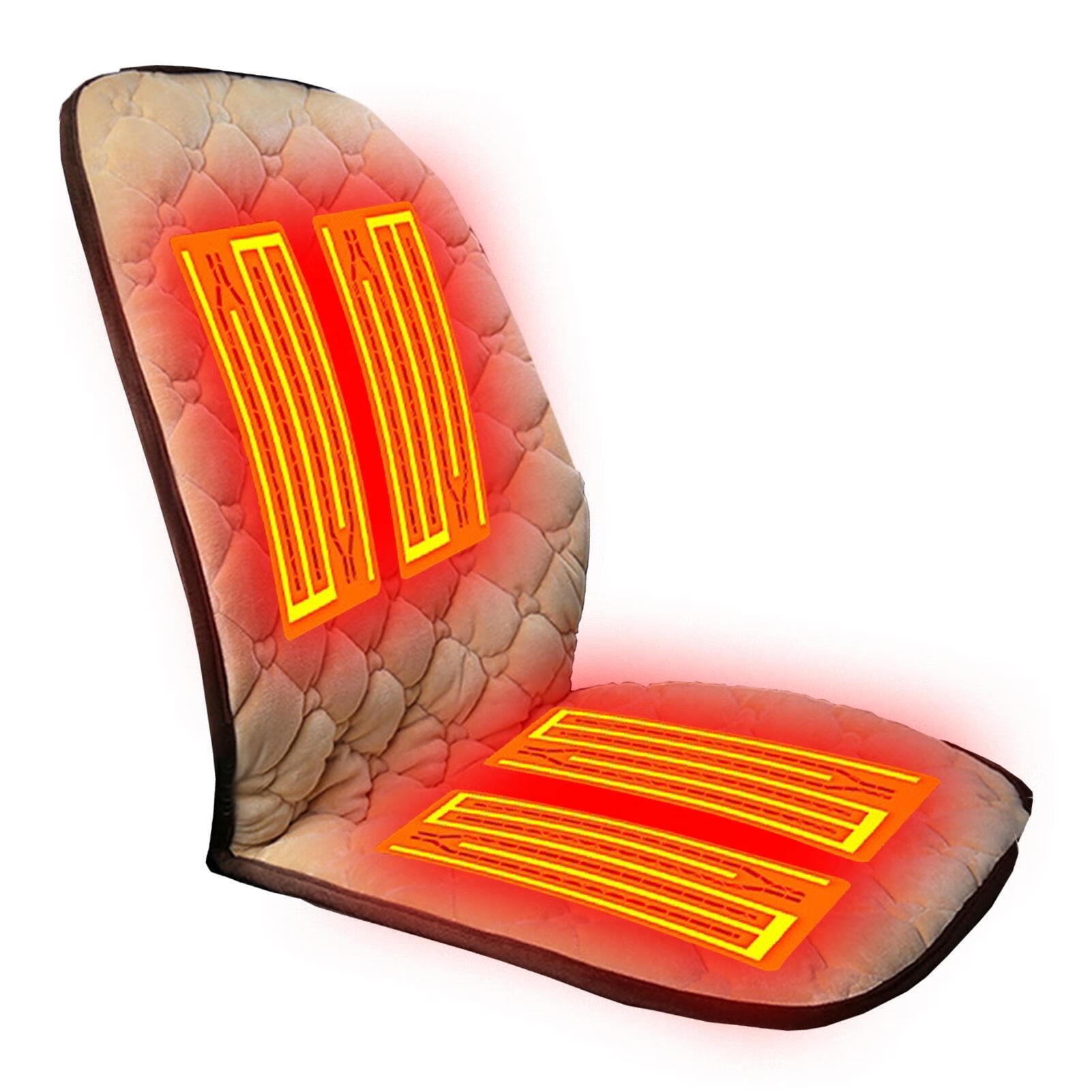 Goxfaca Car Seat Heating Pad Car Seat Cushion With Heat Heating