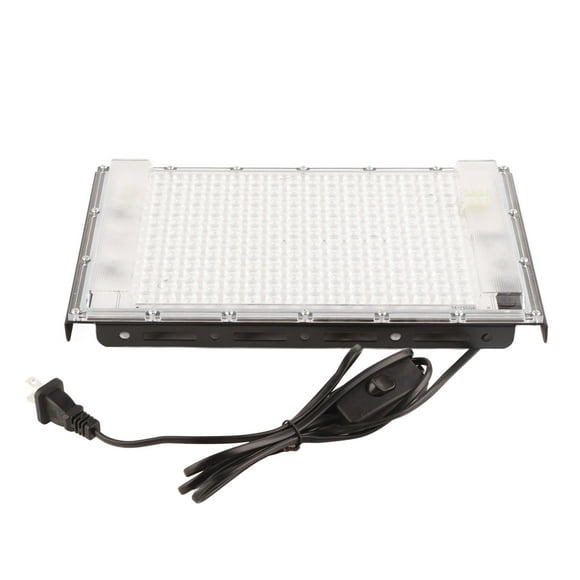100W Tanning Lamp, 192 LEDs 460nm Lighting Sun Lamp, Foldable Portable Tanning Light With Hanging Ring Hook, Eye Protection Self Tanning Machine For Body, Face