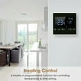 thumbnail image 5 of Thermostat Programmable, Dispositif à Double Contrôle Haute Précision pour Chauffage au Sol, Mémorise les Réglages et Protection contre la Surchauffe, avec Interface Tactile Intelligente, 5 of 5