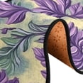 thumbnail image 4 of Purple Art Flowers Runner Rug for Hallways Kitchen Non Slip 2'x 6' Washable Hall Carpet for Bedroom Entryway Laundry Room, 4 of 7