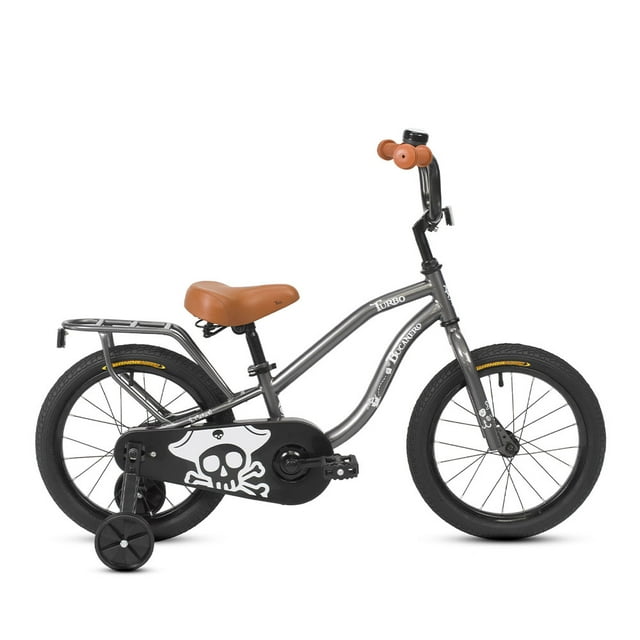 Bicicleta Infantil Turbo Bucanero R-16 Gris