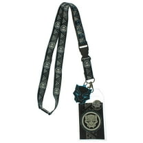 Marvel Black Panther Tribal Pattern Lanyard With Charm And ID Holder
