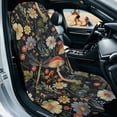 thumbnail image 2 of Xixirimido Dragonfly Mushroom Daisy Floral Print Car Seat Cover Towel – Sweatproof Gym Seat Protector with Non-Slip Backing – Universal Fit Front Seat Mat for Sports, Beach, Swimming,, 2 of 8