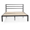 thumbnail image 2 of Topcobe Heavy Duty Metal Frame Platform Bed Frame, Black, Queen, 2 of 9