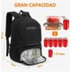 thumbnail image 4 of Mochila De Almuerzo Antirrobo Impermeable A Portátil 15,6i Diseño De La Tela Oxford Modelo Negro, 4 of 4
