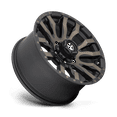 thumbnail image 2 of Fuel 1PC Aluminum Rim D674 BLITZ 20X10in Matte Black Double Dark Tint Finish, D67420008947, 2 of 3