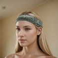 thumbnail image 2 of Unique Bargains 1 Pc Perspiration-Wicking Headband for Yoga Deep Gray, 2 of 6