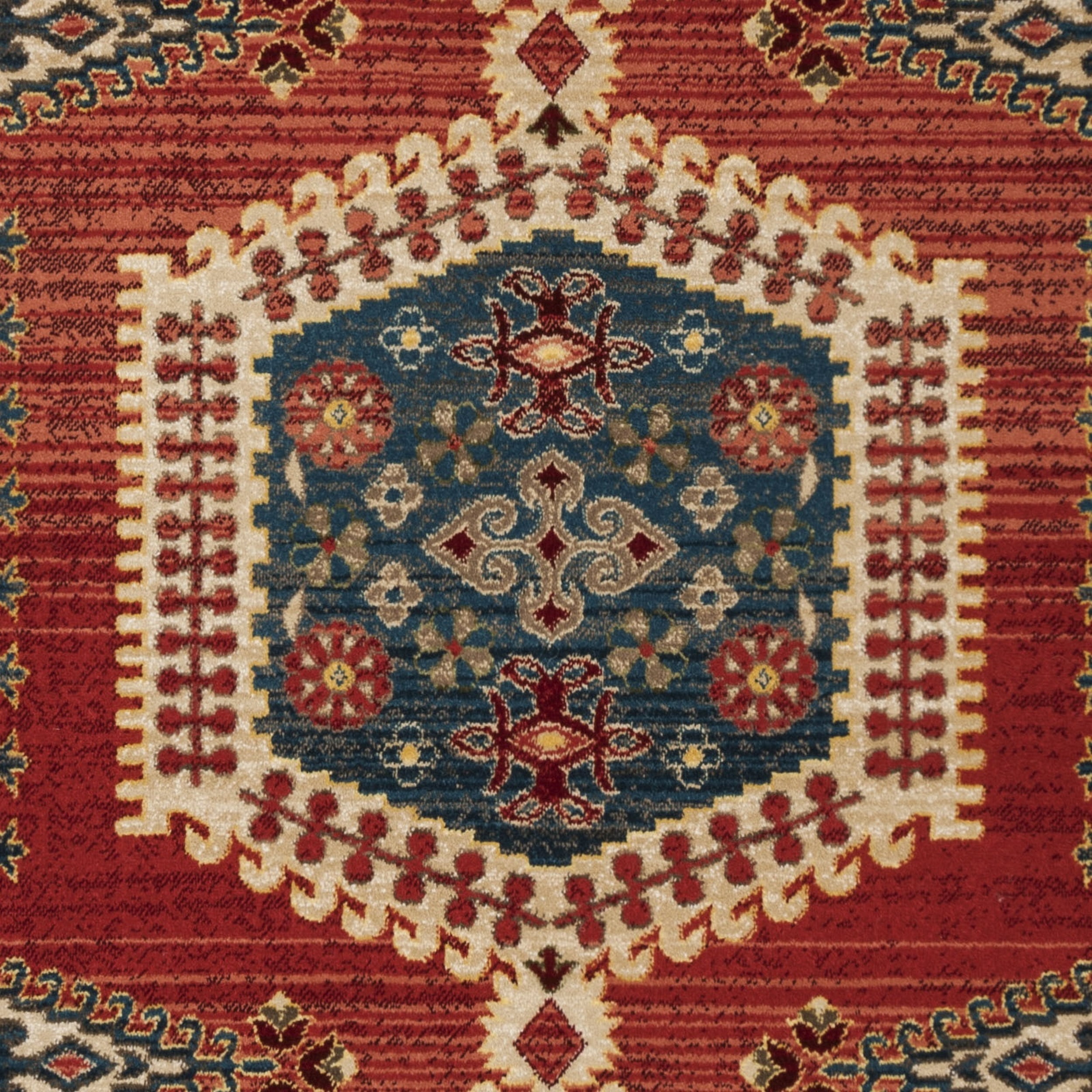 SAFAVIEH Kashan Pemala Oriental Area Rug, Red/Ivory, 5'1" x 7'5"