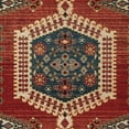 thumbnail image 6 of SAFAVIEH Kashan Pemala Oriental Area Rug, Red/Ivory, 3'3" x 4'10", 6 of 7