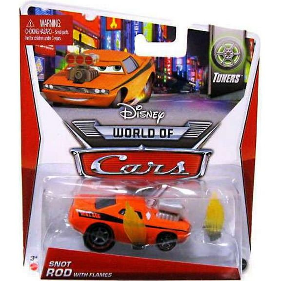 Disney Cars Series 2 Snot Rod with Flames Diecast Car