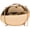 Golden, variant on Women's Reflective Oval Clutch with Shoulder Chain - Small Metal Crossbody Bag for Party, Wedding, Cocktail, Prom