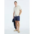 thumbnail image 2 of Free Assembly Men's Cotton Button Front Polo Shirt with Short Sleeves, Sizes S-3XL, 2 of 5