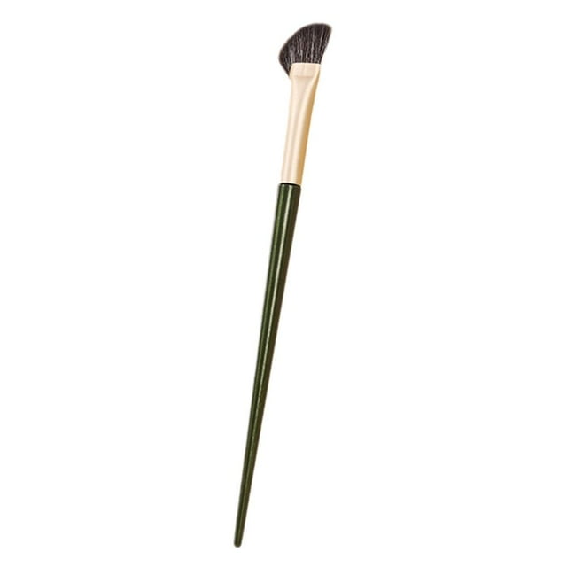 Professional Synthetic Fiber Nose Contour Brush Long Handle For Even Streak-Free Makeup Application