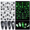 thumbnail image 2 of Halloween Nail Art Decals Designs, 3D Self Adhesive Nail Sticker, Halloween Pump, 2 of 5